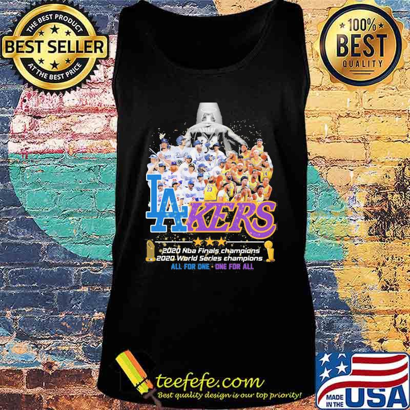 Bryant Lakers 2020 Nba Finals Champions 2020 World Series Champions All The One One For All Shirt Tank top Bryant Lakers 2020 Nba Finals Champions 2020 World Series Champions All The One One For All Shirt Tank top