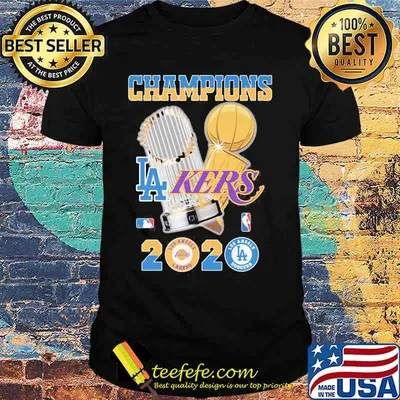 Champions los angeles lakers 2020 shirt