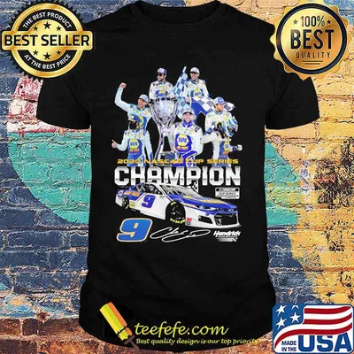 Chase elliott 2020 nascar cup series champion 9 signature shirt