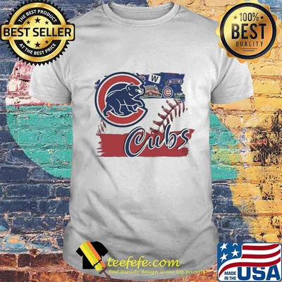 Chicago cubs baseball flag shirt