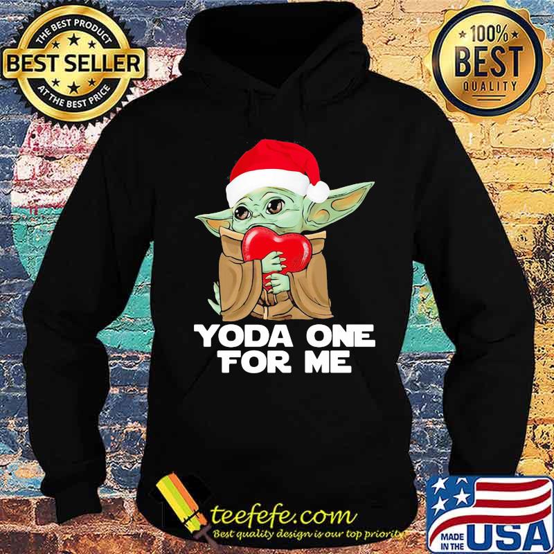 Christmas yoda one for me heart s Hoodie Christmas yoda one for me heart s Hoodie