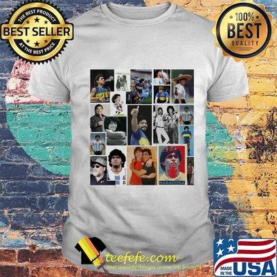 Commemorative Photos Of Diego Maradona Football Shirt