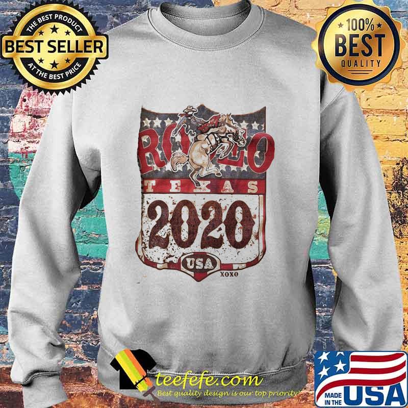 Cowboy Rodeo Texas 2020 Ameican Flag Shirt Sweater Cowboy Rodeo Texas 2020 Ameican Flag Shirt Sweater