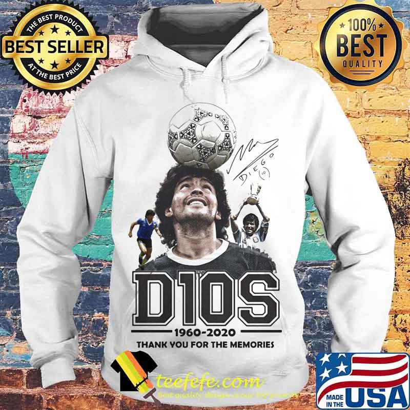 D10s Diego 1960 2020 Thank You For The Memories Argentinian Football Legend And World Shirt Hoodie D10s Diego 1960 2020 Thank You For The Memories Argentinian Football Legend And World Shirt Hoodie