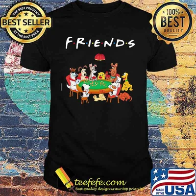 Disney dogs characters cartoon friends shirt