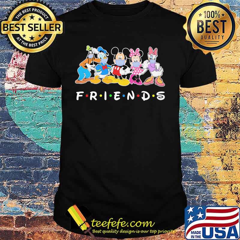 Disney mickey mouse and friends characters cartoon shirt