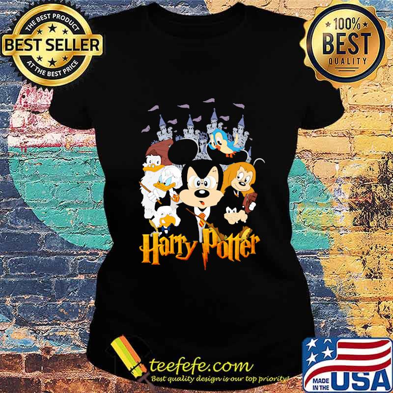 Disney mickey mouse and friends harry potter s Ladies tee Disney mickey mouse and friends harry potter s Ladies tee