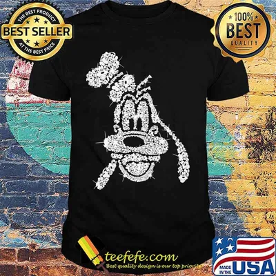 Disney pluto dog diamond shirt
