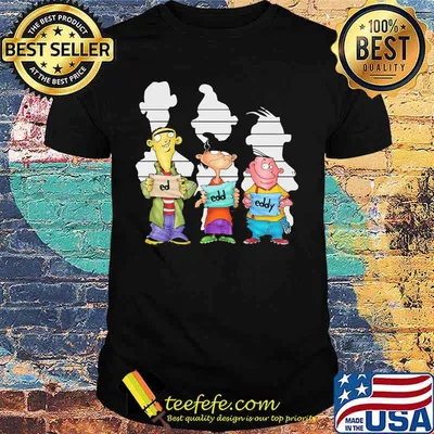 Ed edd n eddy characters cartoon shirt