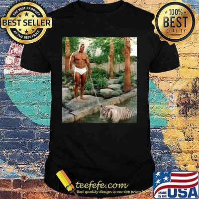 Fact type mike tyson and tiger shirt