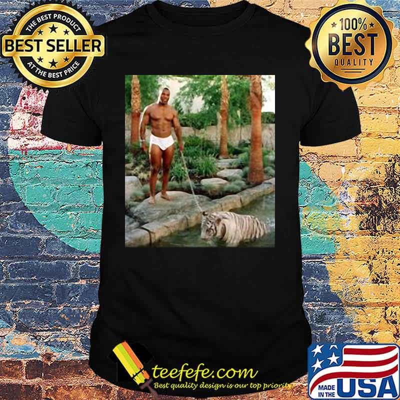 Fact type mike tyson and tiger shirt