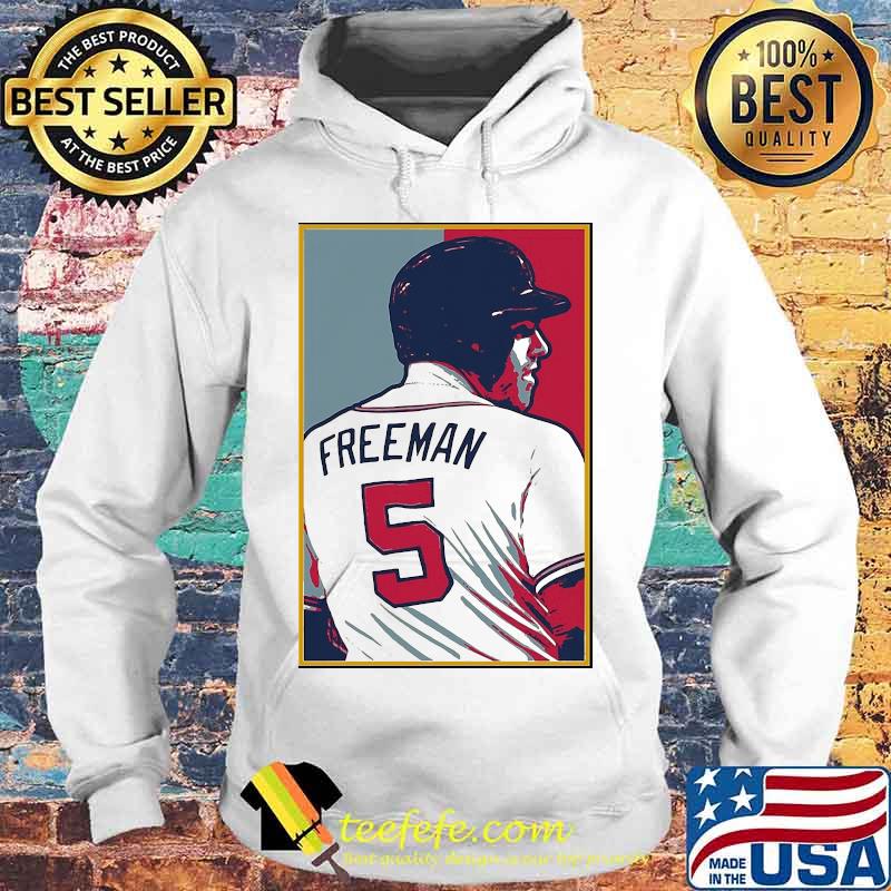 Freddie freeman 5 baseball art s Hoodie Freddie freeman 5 baseball art s Hoodie