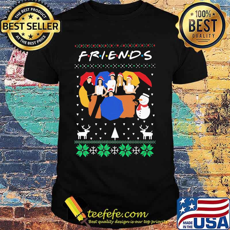Friends merry ugly christmas shirt Friends merry ugly christmas shirt
