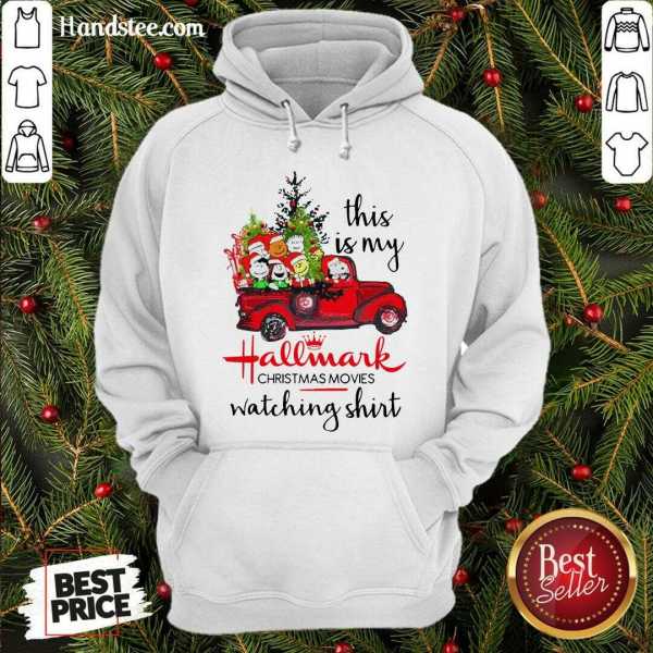 Funny The Peanuts This Is My Hallmark Christmas Movies Watching Shirt