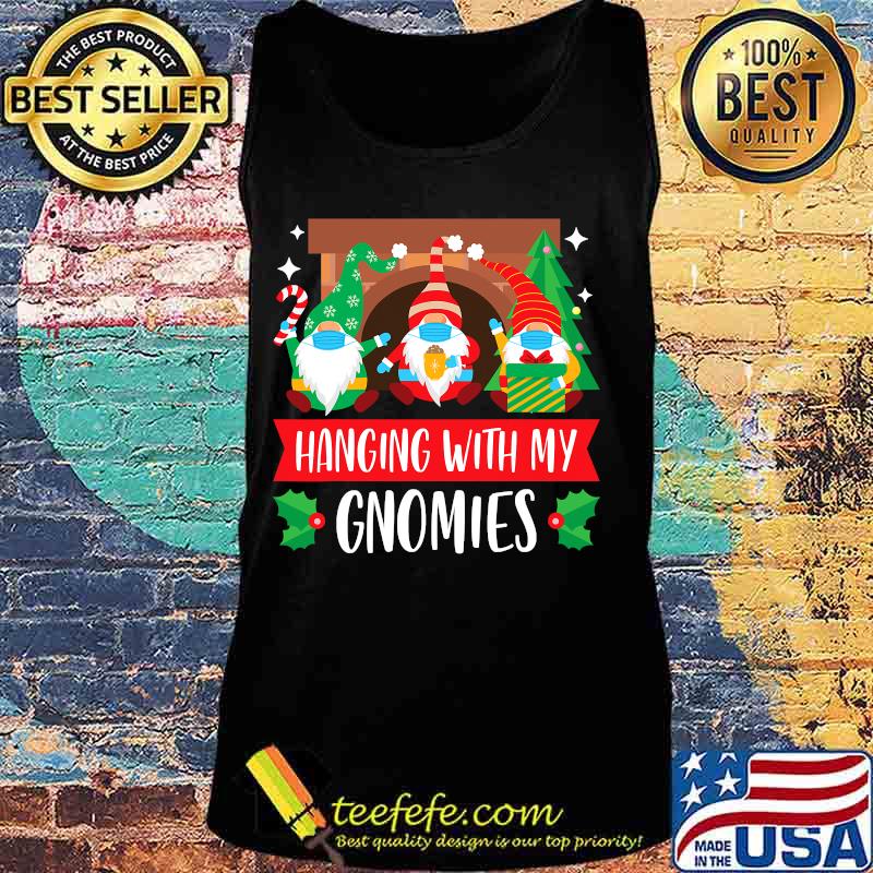 Gnomies face mask christmas pajama for family s Tank top Gnomies face mask christmas pajama for family s Tank top