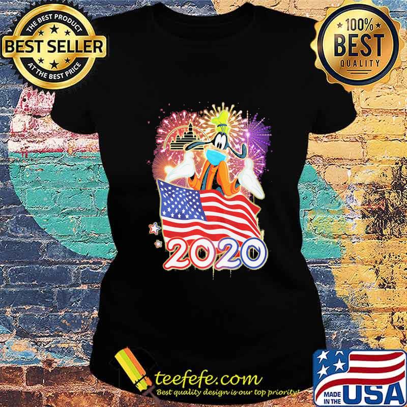Goofy mask american flag 2020 s Ladies tee Goofy mask american flag 2020 s Ladies tee