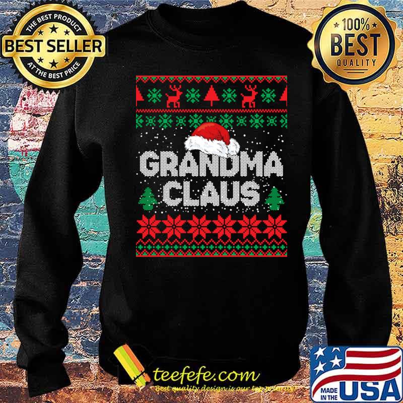 Grandmama Claus Matching Family Group Christmas Shirt Sweater Grandmama Claus Matching Family Group Christmas Shirt Sweater