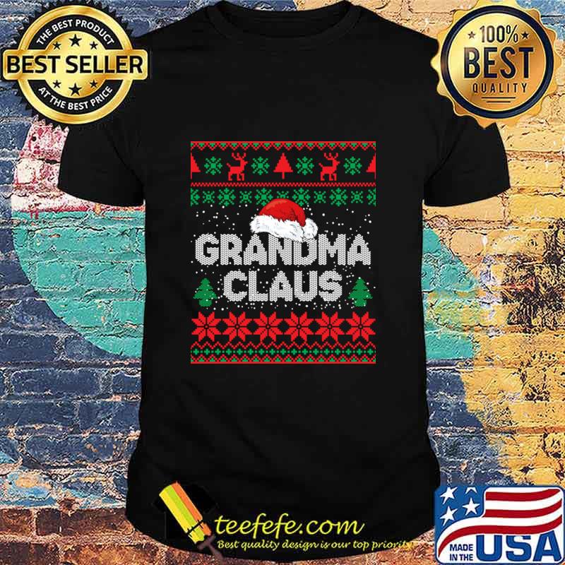 Grandmama Claus Matching Family Group Christmas Shirt