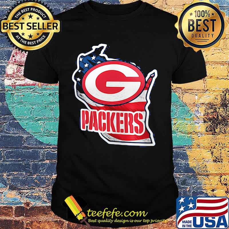 Green Bay Packers Nfl Pro Line By Fanatics Branded Banner State Shirt
