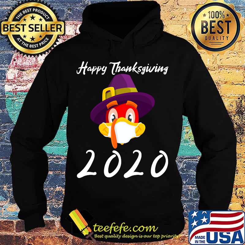 Happy thanksgiving 2020 turkey wearing mask s Hoodie Happy thanksgiving 2020 turkey wearing mask s Hoodie