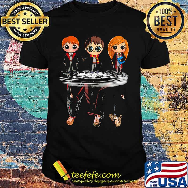 Harry potter characters chibi water reflection shirt Harry potter characters chibi water reflection shirt