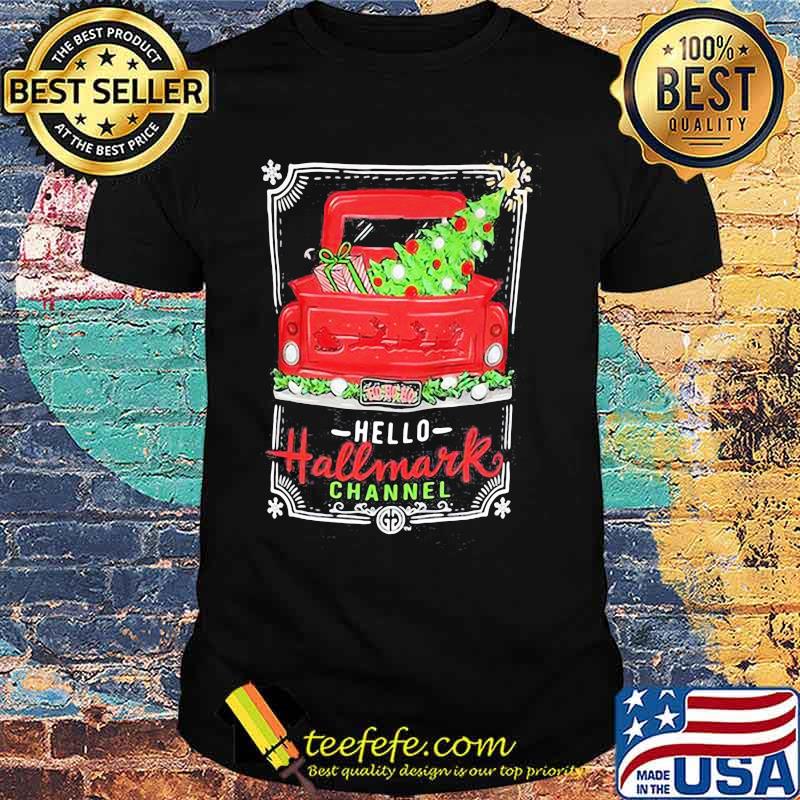 Hello hallmark channel car vintage shirt