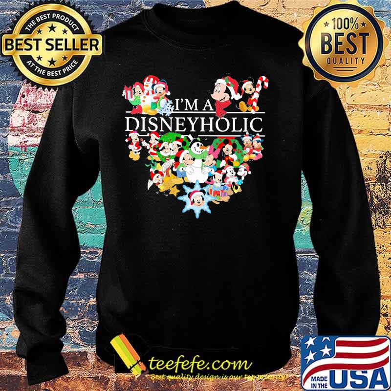 I'm a disney holic heart mickey mouse s Sweater I'm a disney holic heart mickey mouse s Sweater