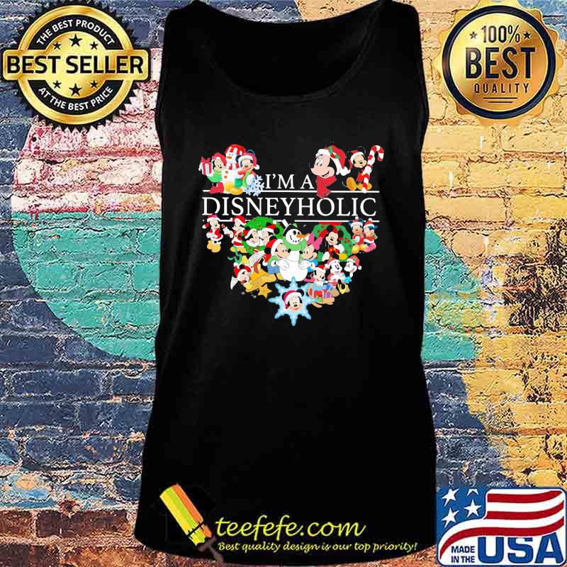 I'm a disney holic heart mickey mouse s Tank top I'm a disney holic heart mickey mouse s Tank top