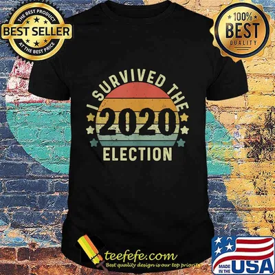 I Survived The 2020 Election Vintage Retro Shirt