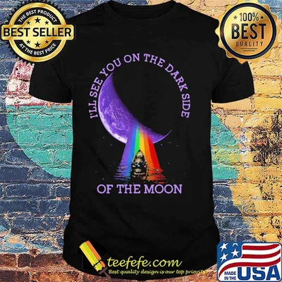 I’ll See You On The Dark Side Of The Moon Pink Floyd Lgbt Shirt