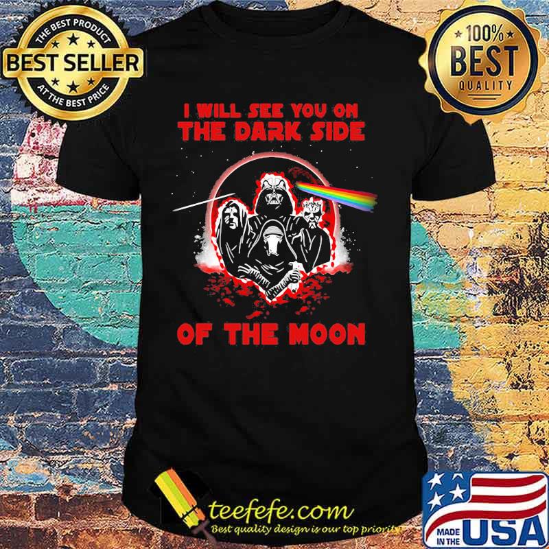 I’ll See You On The Dark Side Of The Moon Skull Raibow Pink Floyd Lgbt Shirt I’ll See You On The Dark Side Of The Moon Skull Raibow Pink Floyd Lgbt Shirt