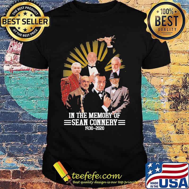 In the memory of sean connery 1930 2020 vintage shirt