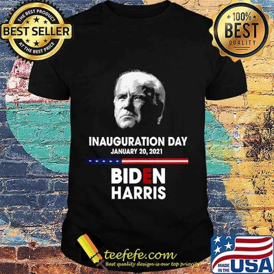 Inauguration Day January 20 2021 Biden Harris American Flag Shirt