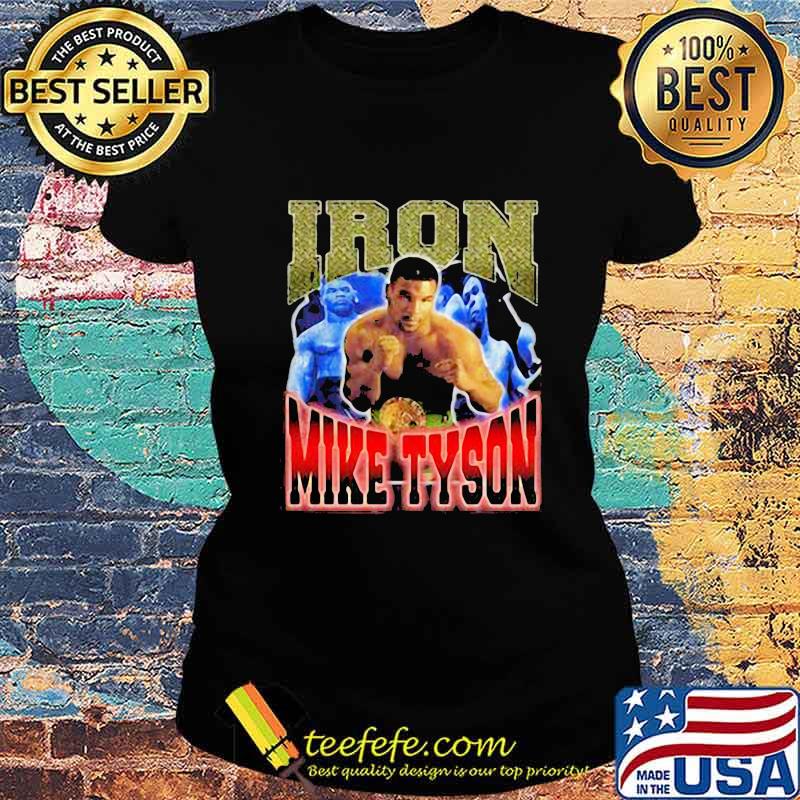 Iron mike tyson vintage s Ladies tee Iron mike tyson vintage s Ladies tee