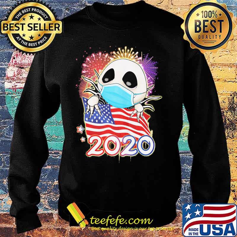 Jack skellington mask american flag 2020 s Sweater Jack skellington mask american flag 2020 s Sweater
