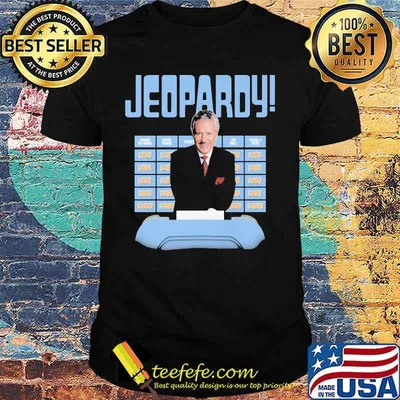 Jeopardy merv griffin vintage shirt