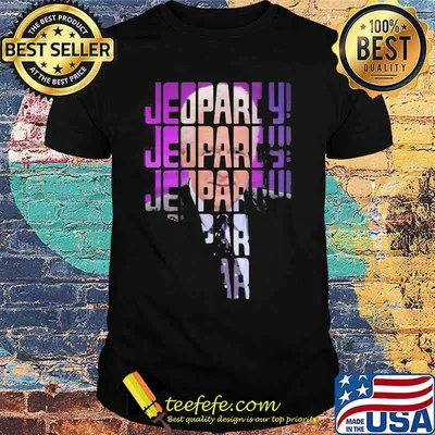 Jeopardy thanks for the memories alex trebek shirt