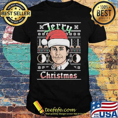 Jerry ugly merry christmas shirt