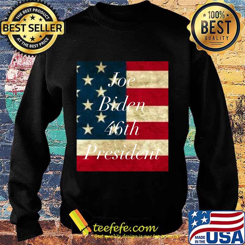 Joe Biden 46th President Vintage American Flag 2020 Shirt Sweater Joe Biden 46th President Vintage American Flag 2020 Shirt Sweater