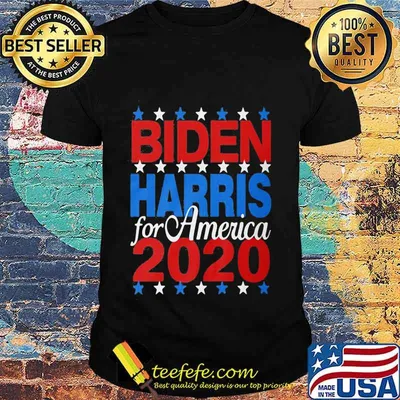 Joe biden kamala harris for america 2020 stars shirt