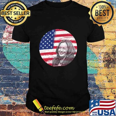 Kamala Harris Smile Making History 2020 Mvp American Flag Shirt