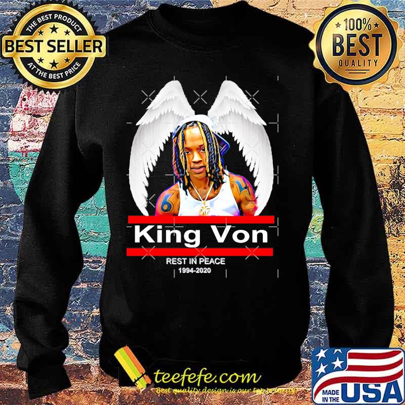 King von rest in peace 1994 2020 wings s Sweater King von rest in peace 1994 2020 wings s Sweater