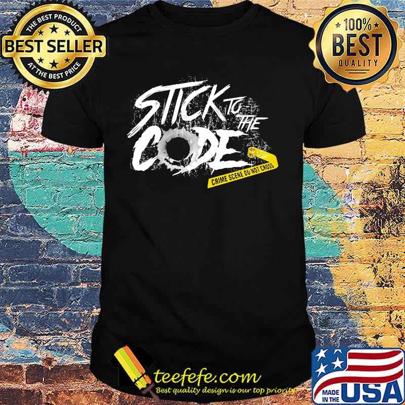 King von stick to the code crime scene do not cross shirt