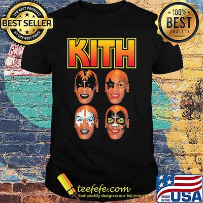Kith kiss band vintage shirt