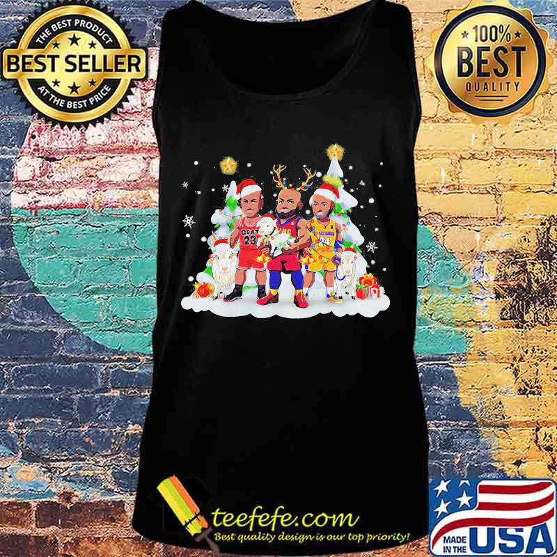 Kobe bryant michael jordan lebron james merry christmas s Tank top Kobe bryant michael jordan lebron james merry christmas s Tank top