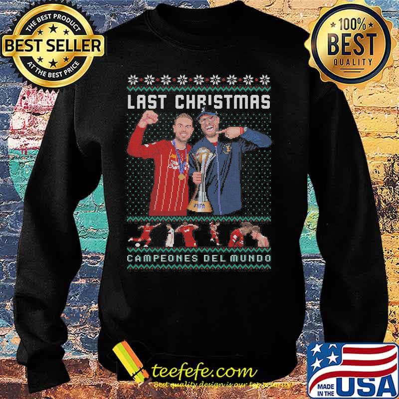 Last christmas campeones del mundo liverpool s Sweater Last christmas campeones del mundo liverpool s Sweater
