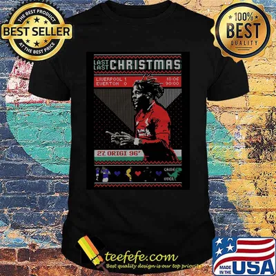 Last christmas liverpool everton 27 divock origi game over shirt