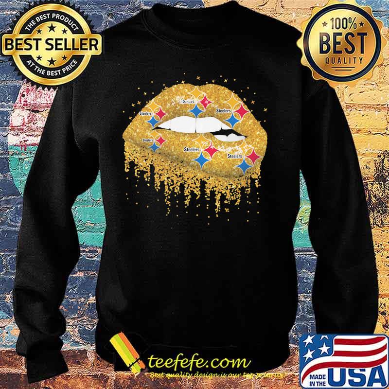 Lips pittsburgh steelers logo diamond s Sweater Lips pittsburgh steelers logo diamond s Sweater