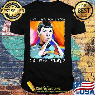 Live Long And Listen To Pink Floyd Lgbt Shirt
