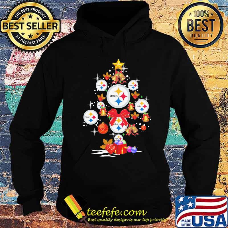 Logo Steelers Christmastree Merry Xmas Shirt Hoodie Logo Steelers Christmastree Merry Xmas Shirt Hoodie
